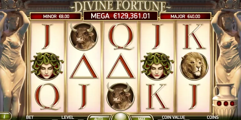 Các biểu tượng và ý nghĩa trong trò chơi Divine Fortune
